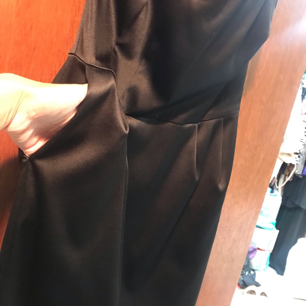 Black cocktail dress